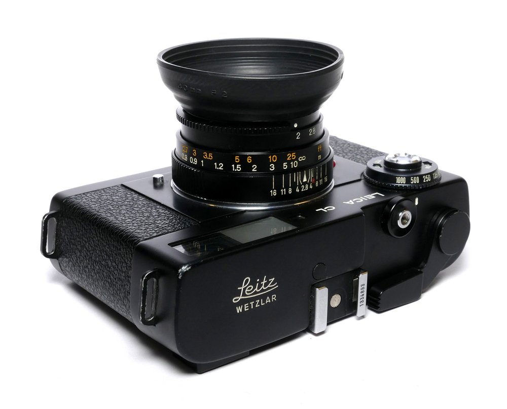 Leiva CL with the 40mm Rokkor (Image Red Dot Cameras)